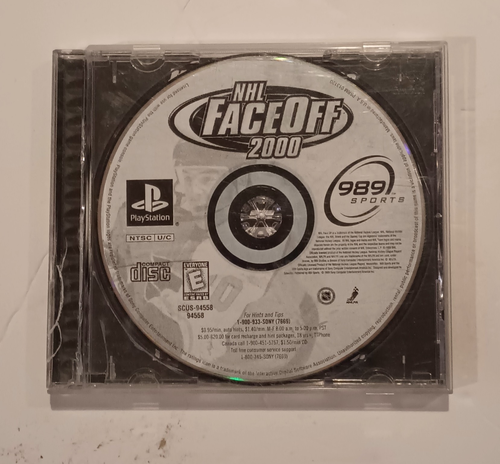 NHL FaceOff 2000 (No Manual)